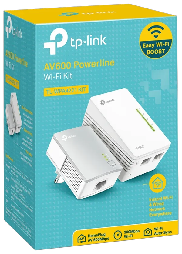 TP-Link AV600 600 Mbit/s Ethernet Wifi Blanco 1 pieza(s)