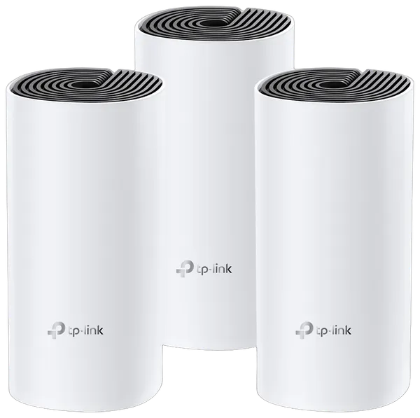 TP-Link Deco M4(3-pack) AC1200 Whole Home Mesh Wi-Fi System