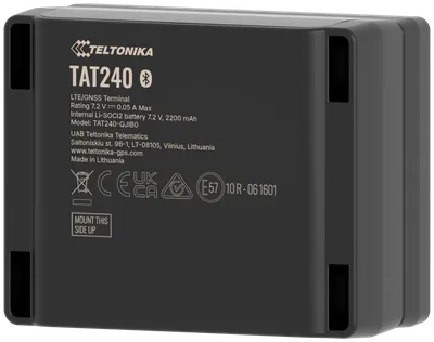 TELTONIKA TELEMATICS TAT240 Tamper-proof asset tracker with 4G LTE Cat 1 connectivity