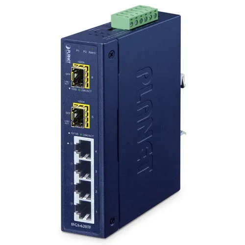 PLANET 5-Port 10/100TX Industrial Fast Ethernet Switch PLANET 5-Port 10/100TX Industrial Fast Ethernet Switch
