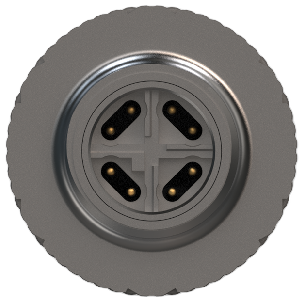 TELTONIKA NETWORKS M12 X type 8-PIN male connector