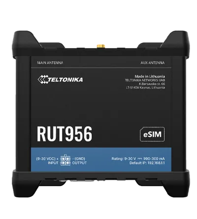 Teltonika RUT956 двухсимочный LTE-маршрутизатор с Wi-Fi и GNSS