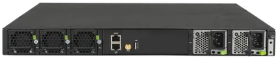 RUCKUS Networks switch fully managed layer 3 26 port • 24x SFP+ • 2x QSFP+ • 1 modular optional slot • 3 fans • 19" • icx7550-24f-e2-r3 • 2x 400 W AC PSU