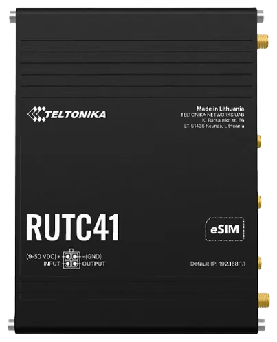 Teltonika · Router · RUTC41 · 4G Edge Router Teltonika · Router · RUTC41 · 4G Edge Router