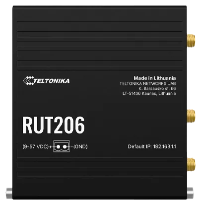 Teltonika RUT206 Industrie-LTE-Router mit RS232/485 und PoE Teltonika RUT206 Industrie-LTE-Router mit RS232/485 und PoE