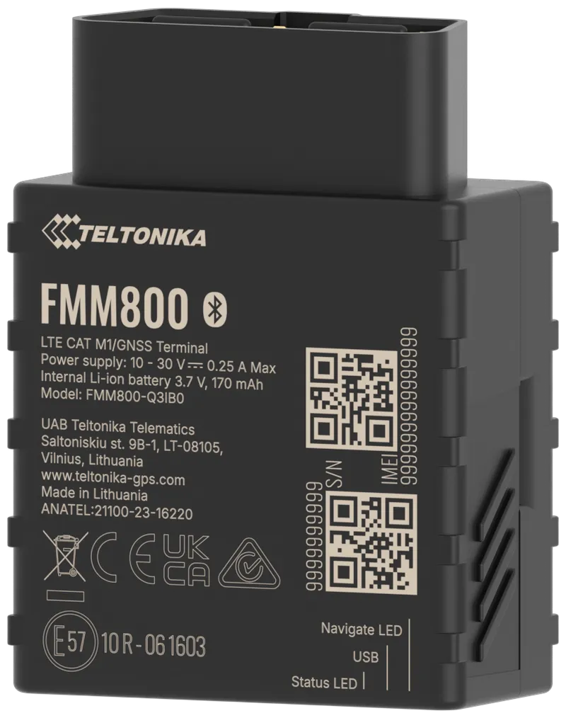 TELTONIKA TELEMATICS FMM800 4G LTE Cat 1 Tracker BG95-M3
