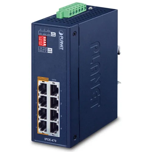 PLANET 12-Port Gigabit IEEE 802.3af Injector Hub (220 Watt)
