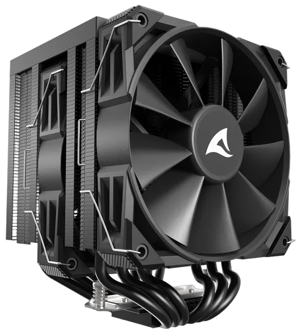 Sharkoon CPU Kühler A60 120mm schwarz 1200/1700/1851/AM4/AM5
