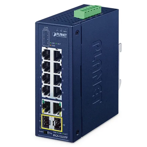 PLANET 5-Port 10/100TX Industrial Fast Ethernet Switch PLANET 5-Port 10/100TX Industrial Fast Ethernet Switch
