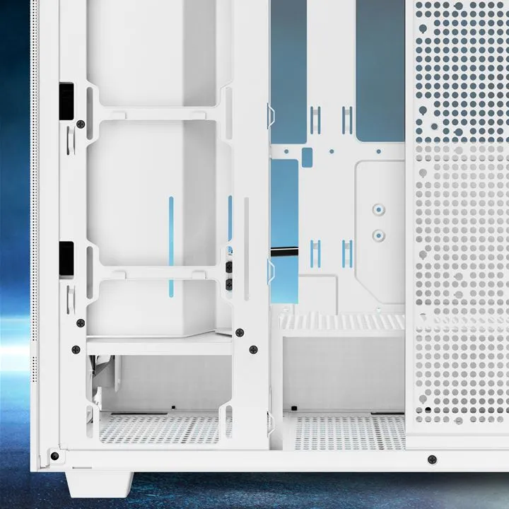 Sharkoon REBEL C50 RGB ATX Full Tower Blanco