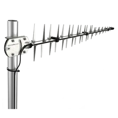 Poynting · Antennen · 5G/LTE · Mast · A-LPDA-0500-V1-01 · silber · N-Type · WiFi 6 · LoRa Helium · 11dbi Yagi/Mast