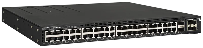 RUCKUS Networks switch completamente gestito layer3 50 porte • 48x 1 gbe • 48x poe at • 2x qsfp+ • slot modulare opzionale • 19" • icx7550-48