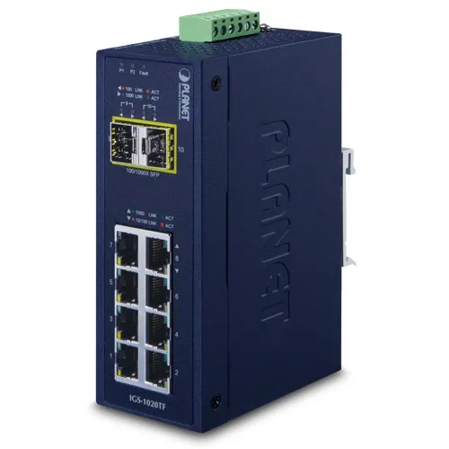 Planet IMG-2102T Industrial 1-Port Ethernet Switch IP30 Blue Planet IMG-2102T Industrial 1-Port Ethernet Switch IP30 Blue