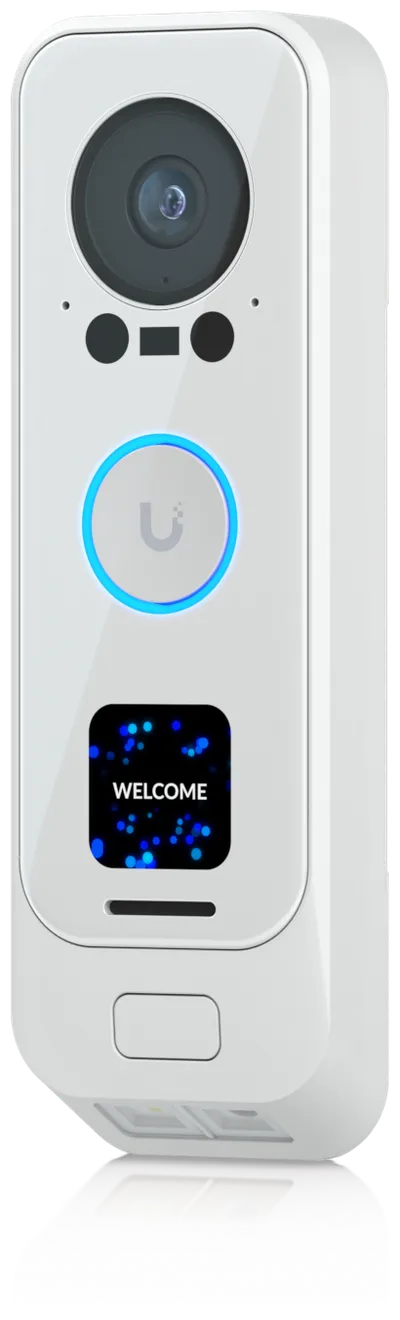 Ubiquiti Unifi Protect G4 Doorbell Professional PoE Kit / weiß / Türklingel / Wifi / 8MP Kamera / 2-Way Audio / UVC-G4 Doorbell Pro PoE Kit-White