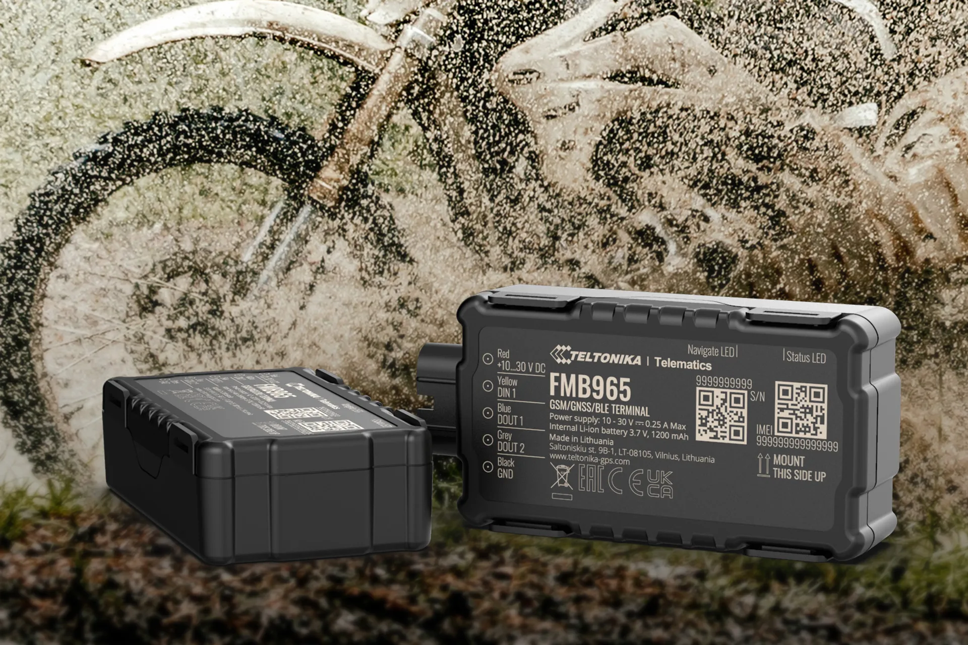 Teltonika · Tracker GPS · FMB965 · Fahrzeug · GNSS/GSM/BLE 4.0