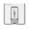 Point d'accès sans fil MikroTik mAP lite blanc carré vu de dessus avec ports Ethernet et voyants LED intégrés pour réseau Point d'accès sans fil MikroTik mAP lite blanc carré vu de dessus avec ports Ethernet et voyants LED intégrés pour réseau