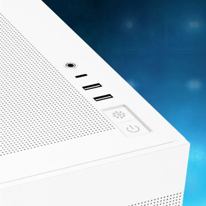 Sharkoon REBEL C50 RGB ATX Full Tower Blanco