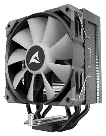 Sharkoon CPU Kühler A40 120mm schw. RGB 1200/1700/1851/AM4/5 Sharkoon CPU Kühler A40 120mm schw. RGB 1200/1700/1851/AM4/5