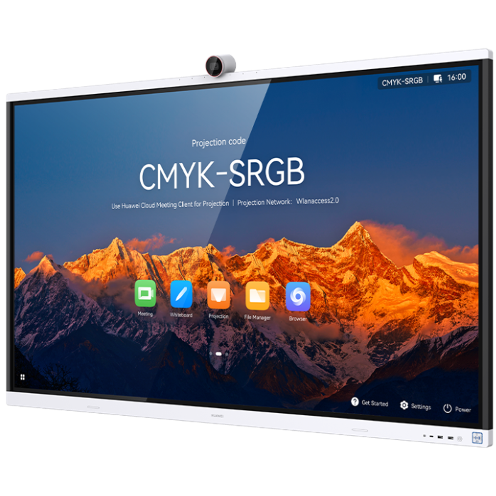 HUAWEI IdeaHub S2IHS2-75SA Intelligent Collaboration Device 190,5cm 75Zoll infrared screen Jade white eKit