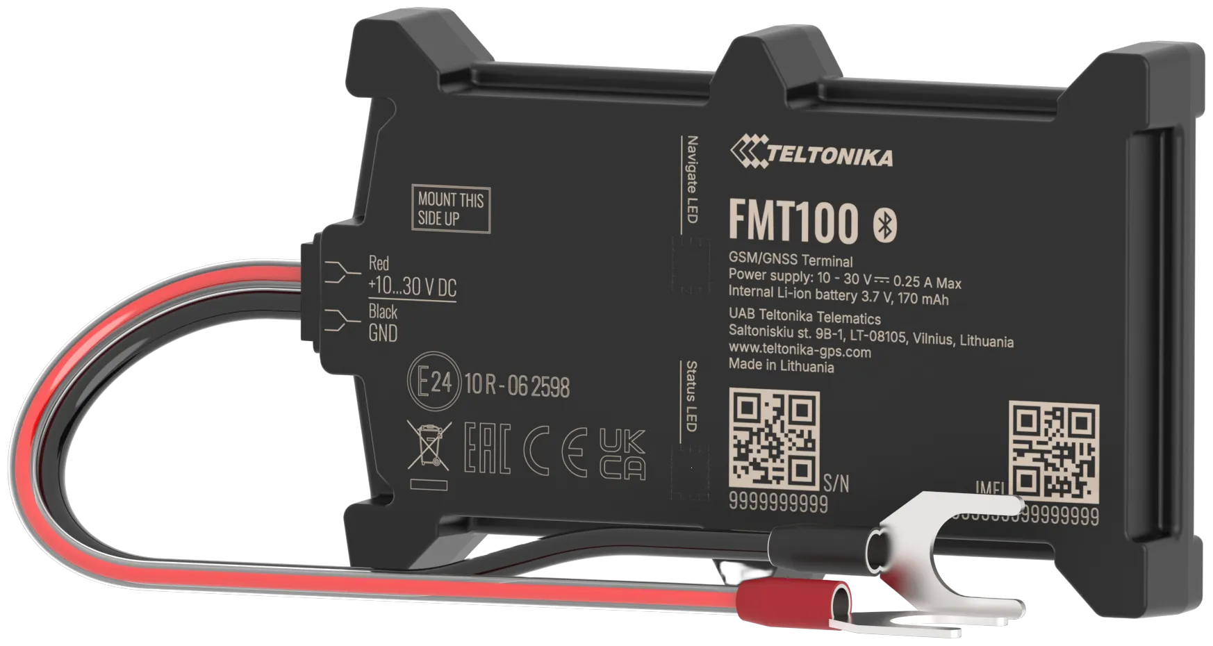 Teltonika FMT100 Fahrzeug-GNSS-Tracker mit Bluetooth 4.0 und Backup-Akku Teltonika FMT100 Fahrzeug-GNSS-Tracker mit Bluetooth 4.0 und Backup-Akku