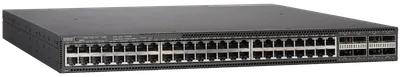 commutateur RUCKUS Networks entièrement géré couche 3 56 ports • 48x 10 gbe • 8x qsfp28 • 5x ventilateurs • 19" • icx750-48c-e2 • 2x alimentations CA