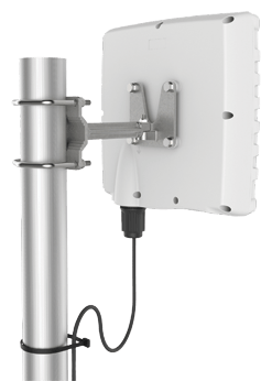 Poynting · Antennen · Wi-Fi · Mast/Wand · A-WLAN-060-V1 · weiß · SMA (F) · 2,4 GHz/5GHz · 18dBi Dual-Band-Directional Antenne