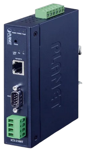 PLANET 1-Port RS232/RS422/RS485 Serial-Ethernet 1 x SFP