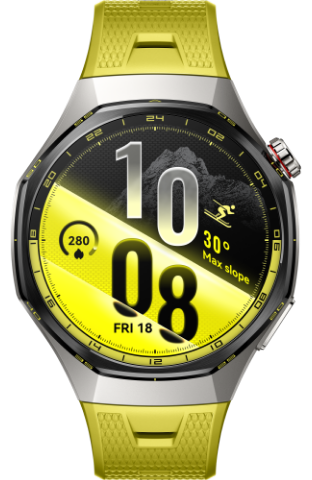 HUAWEI WATCH GT7 Pro 46mm Yellow Fluoroelastomer Strap