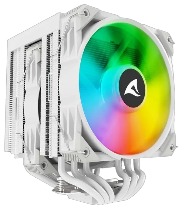 Sharkoon CPU Kühler A60 120mm weiss RGB 1200/1700/1851/AM4/5