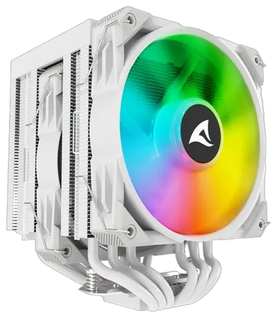 Sharkoon CPU Kühler A60 120mm weiss RGB 1200/1700/1851/AM4/5