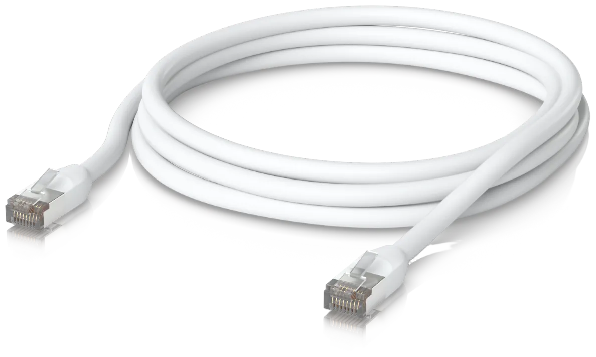Ubiquiti UniFi Outdoor-Patchkabel 1 m weiß, Kategorie 5e STP Ubiquiti UniFi Outdoor-Patchkabel 1 m weiß, Kategorie 5e STP