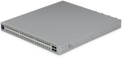Ubiquiti Switch full managed Layer3 52 Port • 32x 10GbE • 16x 2,5GbE • PoE Budget 950W • 48x PoE bt • 4x SFP28 • 19" • UniFi • ECS-48-PoE