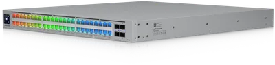 Ubiquiti Switch full managed Layer3 52 Port • Stacking • 32x 10GbE • 16x 2,5GbE • PoE Budget 950W • 48x PoE bt • 4x SFP28 • 19" • UniFi • ECS-48S-PoE Ubiquiti Switch full managed Layer3 52 Port • Stacking • 32x 10GbE • 16x 2,5GbE • PoE Budget 950W • 48x PoE bt • 4x SFP28 • 19" • UniFi • ECS-48S-PoE