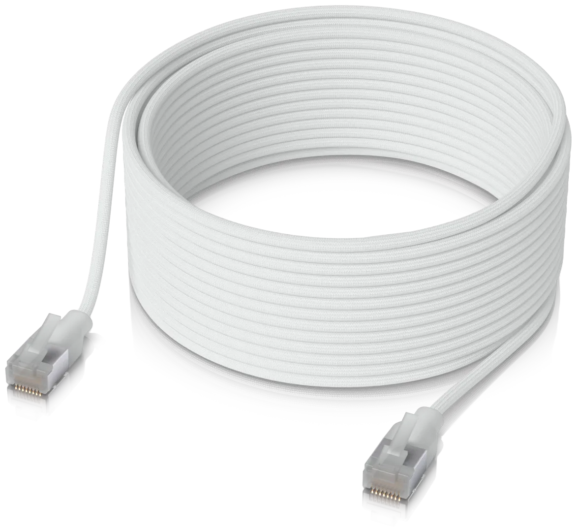 Ubiquiti UniFi Patchkabel Cat6a EL 0.15m weiß