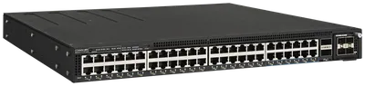 RUCKUS Networks switch full managed layer3 50 port • 36x 2.5 gbe • 36x poe bt • 12x 10 gbe • 12x poe bt • 2x qsfp+ • modular optional slot • 3 fans •