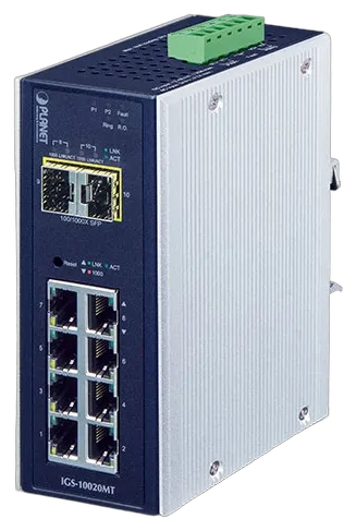 PLANET Industrial 16-Port 10/100/1000T + 4 100/1000X SFP