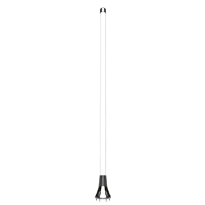 Poynting 5G/LTE-Marineantenne A-OMNI-0904-V1-01 weiß mit N-Type (F) Anschluss, schlanke weiße Rundstrahlantenne mit