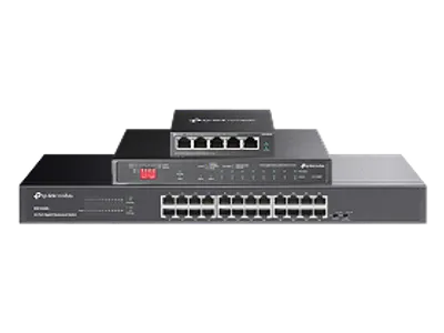 Commutateur TP-Link MS108GP 8 ports Gigabit avec PoE+ 7 ports en empilement avec deux autres modèles pour réseau Commutateur TP-Link MS108GP 8 ports Gigabit avec PoE+ 7 ports en empilement avec deux autres modèles pour réseau