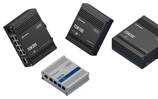 Teltonika RUTM08 Industrierouter mit 4 Gigabit-Ethernet-Ports Teltonika RUTM08 Industrierouter mit 4 Gigabit-Ethernet-Ports
