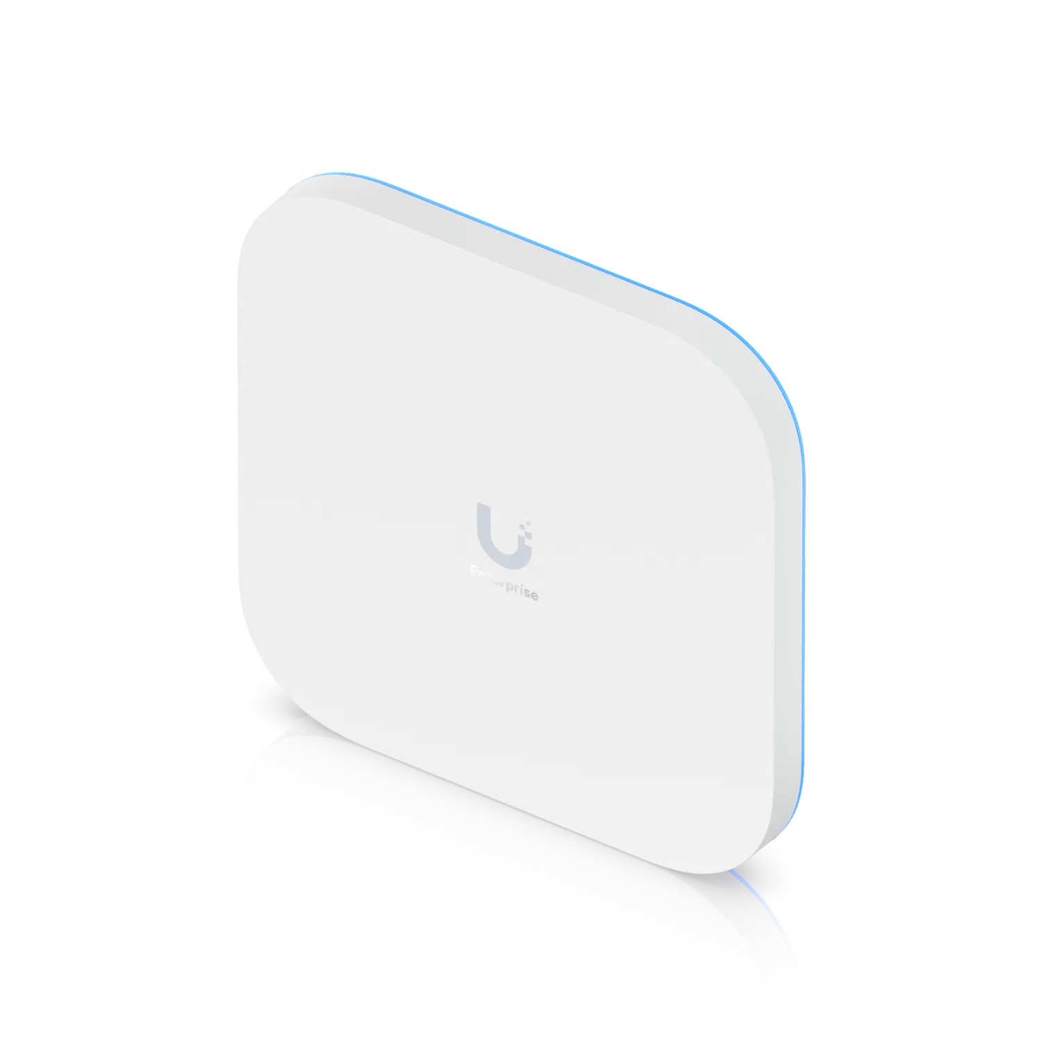Ubiquiti UniFi Wireless AP WIFI7 BE20780 4x4 Indoor mit 10 GbE-Anschluss weißes Enterprise-Gerät mit blauer LED-Beleuchtung Ubiquiti UniFi Wireless AP WIFI7 BE20780 4x4 Indoor mit 10 GbE-Anschluss weißes Enterprise-Gerät mit blauer LED-Beleuchtung