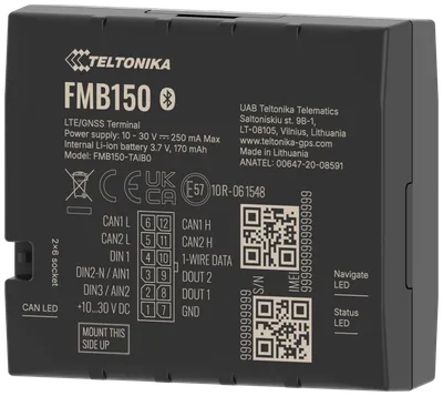 Teltonika · Трекер · FMB150 · Транспортное средство · GPS-трекер Teltonika · Трекер · FMB150 · Транспортное средство · GPS-трекер
