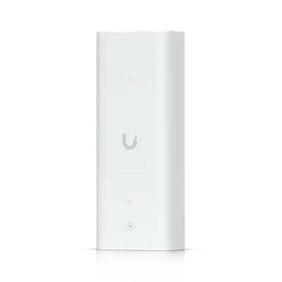 Ubiquiti Access Elevator Starter Kit weißes Zugangskontrollgerät mit Logo, Status-LEDs und TX-Beschriftung für Ubiquiti Access Elevator Starter Kit weißes Zugangskontrollgerät mit Logo, Status-LEDs und TX-Beschriftung für