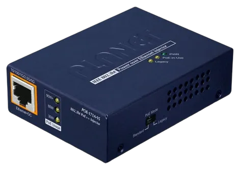 PLANET Industrial Single-Port 10/100/1000Mbps Ultra PoE 60W