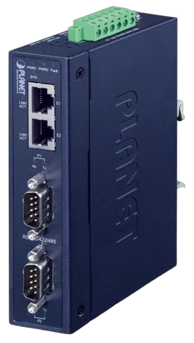PLANET 1-Port RS232/RS422/RS485 Serial-Ethernet 1 x SFP