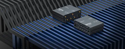 TELTONIKA RUTC16 dual SIM 4G router with eSIM support shown on blue and black slatted background displaying ports and TELTONIKA RUTC16 dual SIM 4G router with eSIM support shown on blue and black slatted background displaying ports and