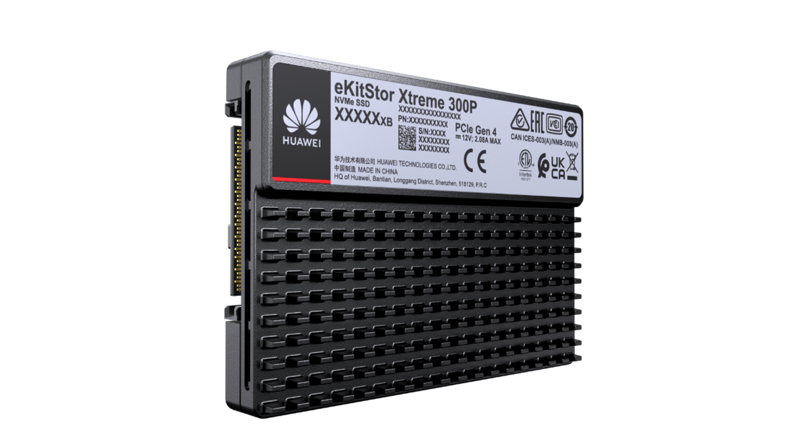 eKitStor Xtreme 300P 32Gb/s HSSD-E023T2P5V7N 3DWPD,STLZ8SSD3200,eKitStor Xtreme 300P PCIe 5.0 3.2TB SSD NVMe Disk Unit(2.5"),sectorsize-512,BJXS