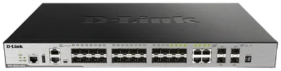 D-Link DGS-3630-28SC/SI 8-Port Layer 3 Fiber Gigabit Stack D-Link DGS-3630-28SC/SI 8-Port Layer 3 Fiber Gigabit Stack