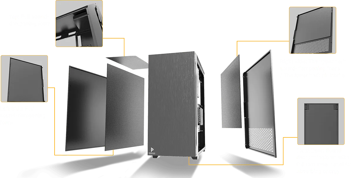 Antec Geh Mid FLUX E-ATX/ATX/M-ATX/ITX o.N. WH retail Antec Geh Mid FLUX E-ATX/ATX/M-ATX/ITX o.N. WH retail