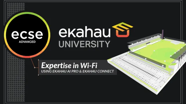 Ekahau, ECSE Advanced Design ONLINE Training und Zertifizierung - 4 Tage - Geschlossene Online Schulung