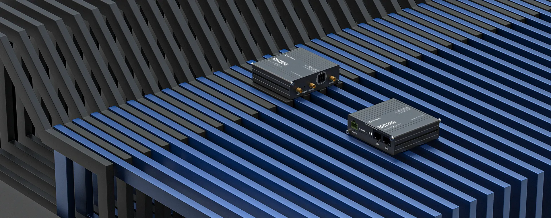 Teltonika RUT206 Industrie-LTE-Router mit RS232/485 und PoE Teltonika RUT206 Industrie-LTE-Router mit RS232/485 und PoE